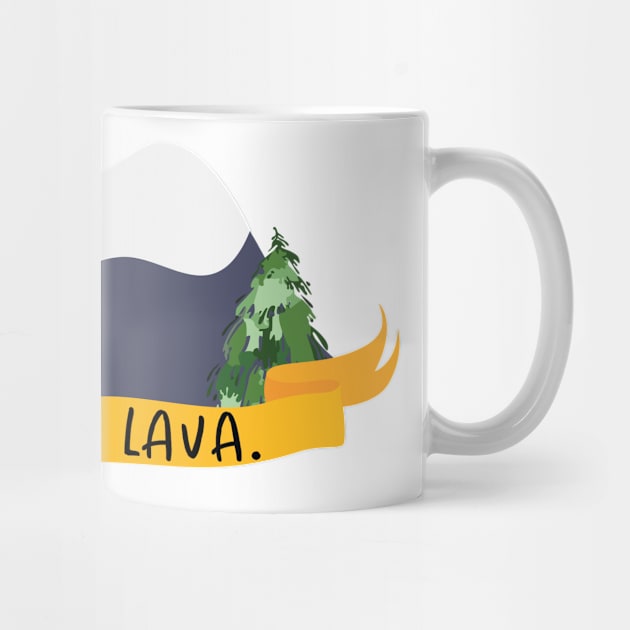 Live Love Lava by NMC Design